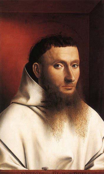 CHRISTUS, Petrus Potrait of a Carthusian